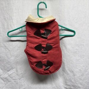 Medium Red and Black dog Jacket